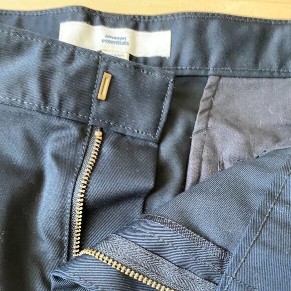 AMAZON Essentials Black Pants 38x29 Classic Fit - Picture 5 of 7